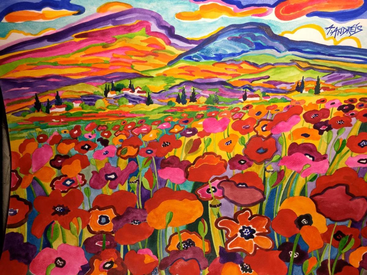 La Maison Du Peintre En Provence มัลล์มอร์ ภายนอก รูปภาพ