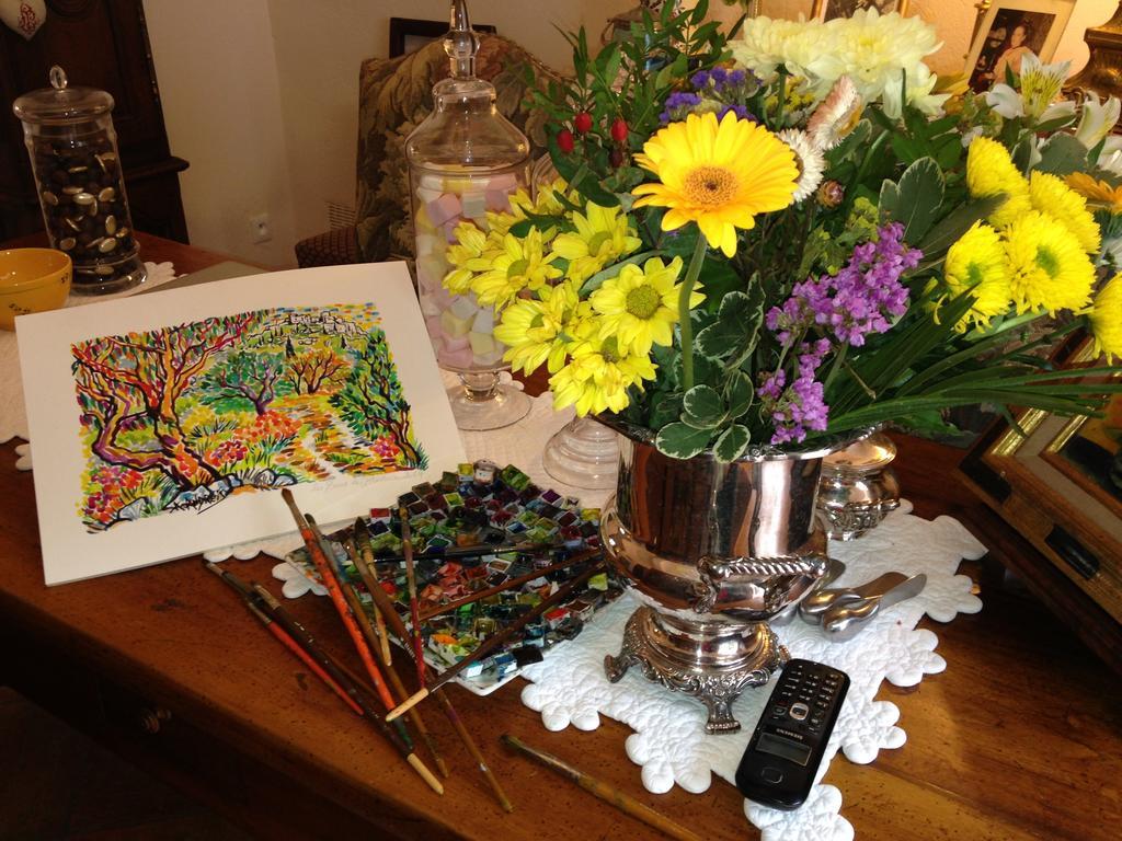 La Maison Du Peintre En Provence มัลล์มอร์ ภายนอก รูปภาพ