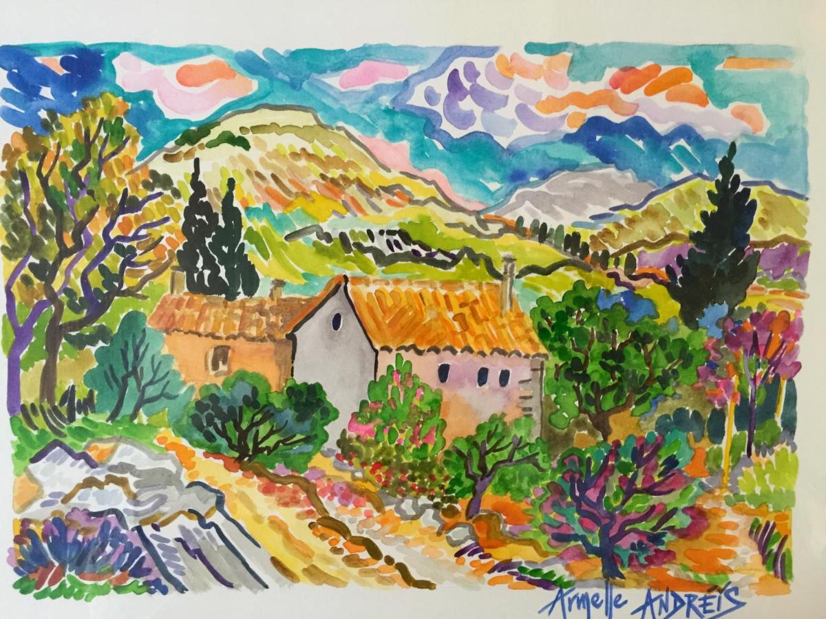 La Maison Du Peintre En Provence มัลล์มอร์ ภายนอก รูปภาพ